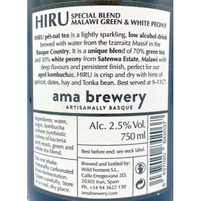 Ama Brewery Hiru Special Blend Pet-Nat Tea (Kombucha)