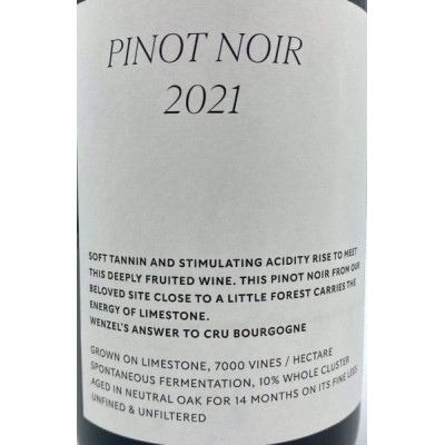 Michael Wenzel Pinot Noir 2021