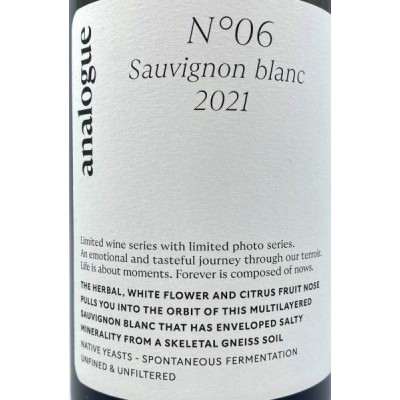 Michael Wenzel Analogue Nº06 Sauvignon Blanc 2021