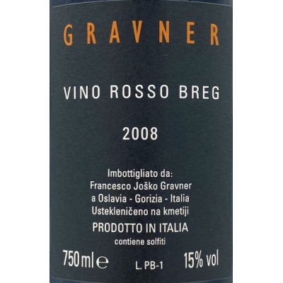 Gravner Rosso Breg 2008