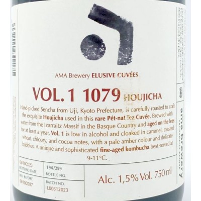 Ama Brewery Elusive Cuvées Vol. 1 Houjicha Pet-Nat Tea Ama Brewery Elusive Cuvées Vol. 1 Houjicha Pet-Nat Tea