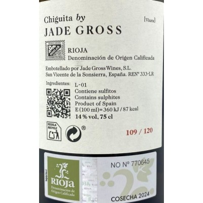 Jade Gross Chiguita Viura 2024 Jade Gross Chiguita Viura 2024