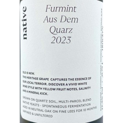 Michael Wenzel Furmint aus dem Quarz 2023