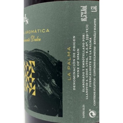 Llanos Negros Malvasía Aromática Naturalmente Dulce 2021 Magnum
