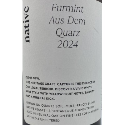 Michael Wenzel Furmint aus dem Quarz 2024
