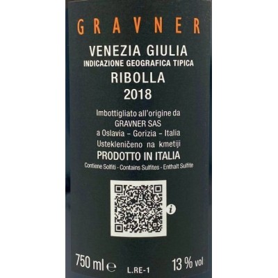Gravner Ribolla 2018