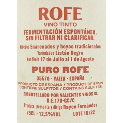 Puro Rofe Tinto 2022