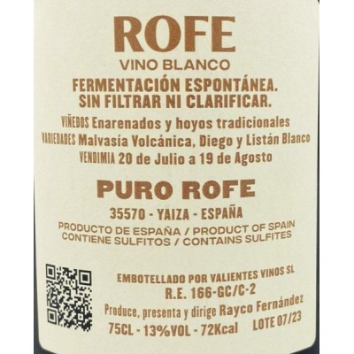 Puro Rofe Blanco 2023