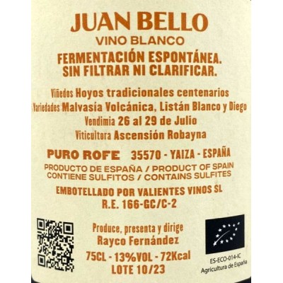 Puro Rofe Juan Bello 2023