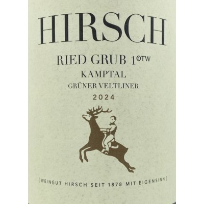 Hirsch Ried Grub Kammern Grüner Veltliner 2024