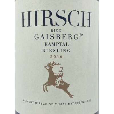 Hirsch Ried Gaisberg Zöbing Riesling 2016