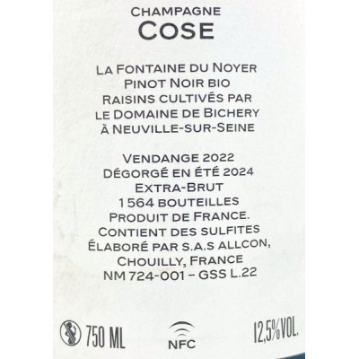 Cose Bichery GSS Champagne 2022
