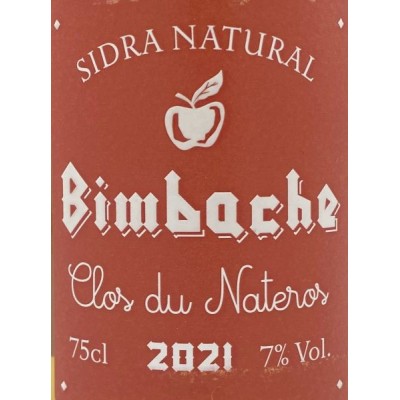 Bimbache Clos du Nateros Sidra Natural 2021