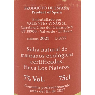 Bimbache Clos du Nateros Sidra Natural 2021