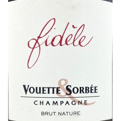 Vouette & Sorbée Fidèle Champagne Brut Nature R22