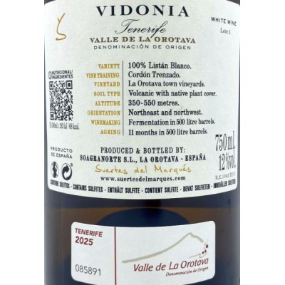 Suertes del Marqués Vidonia 2025