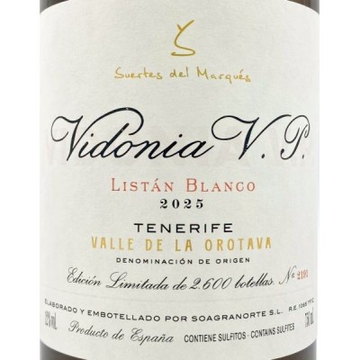 Suertes del Marqués Vidonia V.P. 2025