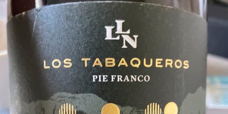 Vino Llanos Negros Los Tabaqueros, un auténtico vino naranja canario