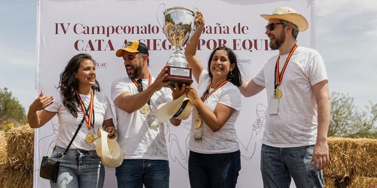 Ganadores del IV Campeonato de España de Cata de vinos a ciegas